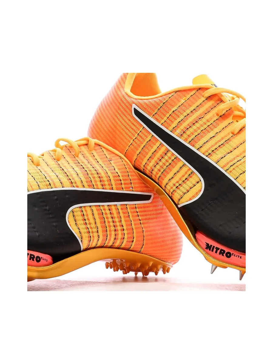 Chaussures d'Athlétisme Orange Rose Mixte Puma evoSPEED Sprint NITRO 2 8