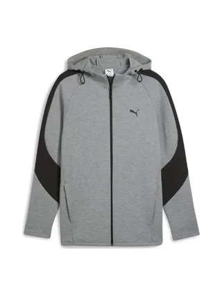 Veste De Sport À Capuche Grise Homme Puma Evostripe 1