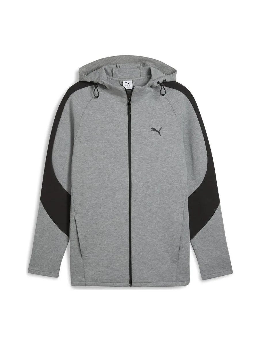 Veste De Sport À Capuche Grise Homme Puma Evostripe 2