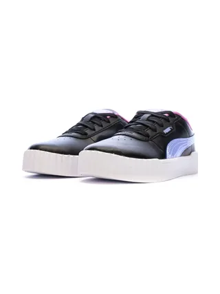 Baskets Noires/Mauves Fille Puma Carina 3.0 Jellyy 6