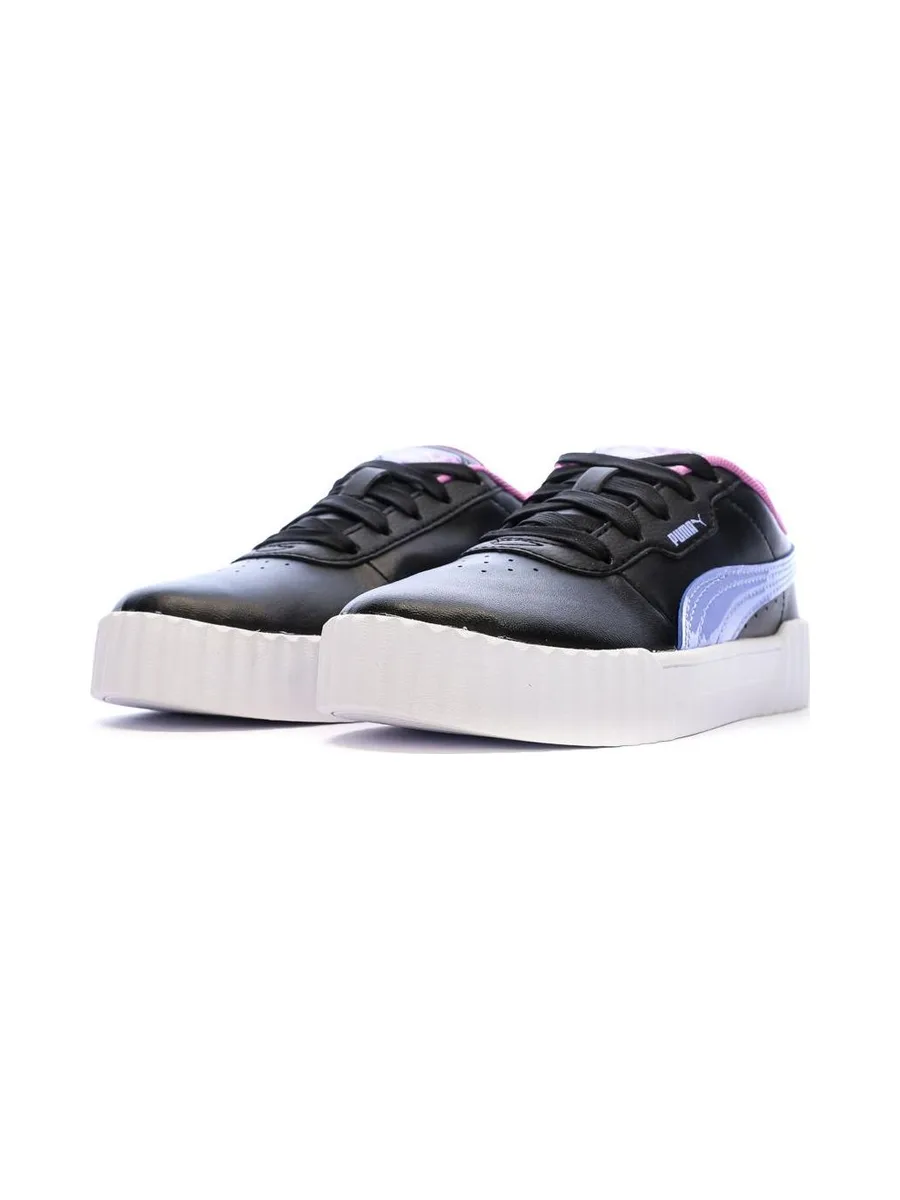 Baskets Noires/Mauves Fille Puma Carina 3.0 Jellyy 7