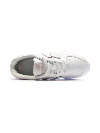 Baskets Blanc/Rose Femme/Fille New Balance 574 4