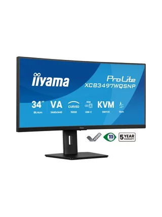 iiyama ProLite XCB3497WQSNP-B1 computer monitor 1