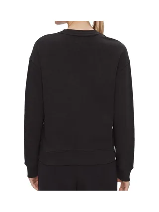 Sweat Noir Femme Tommy Hilfiger Badge Crew 2