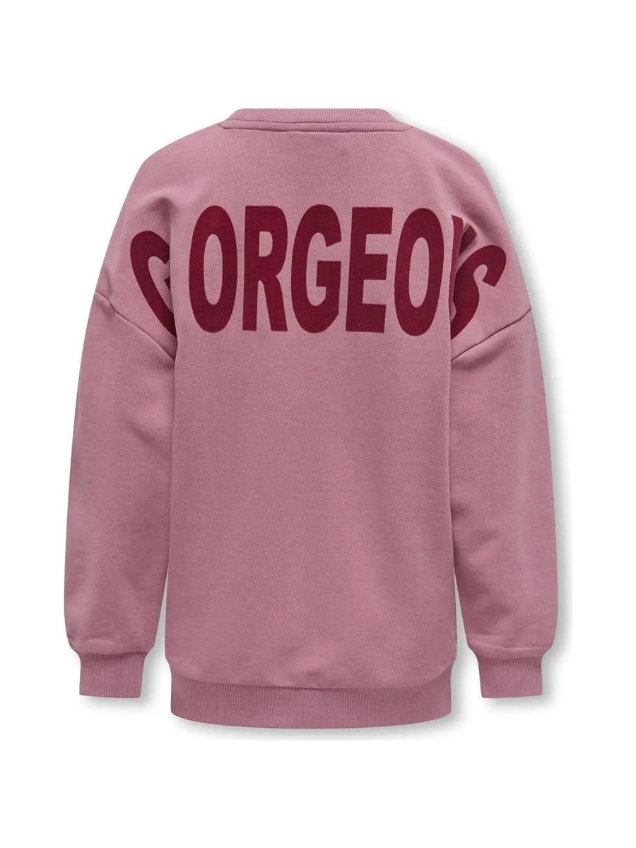 Sweat Rose Fille ONLY Georgia 3
