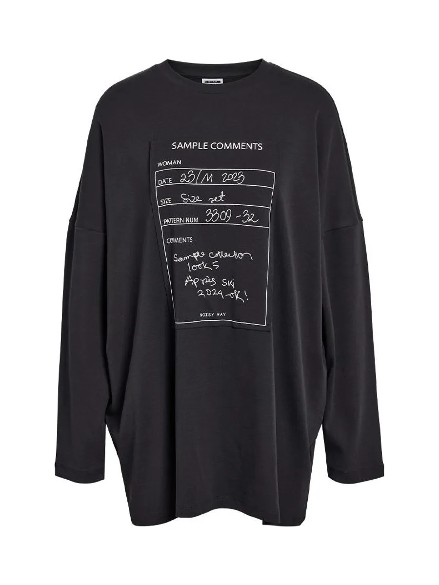 Robe Sweat Marine Femme Noisy May Boxy 2
