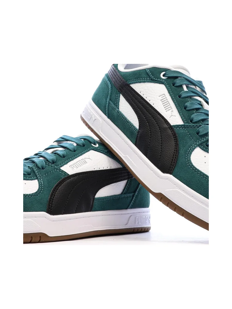 Baskets Vertes/Noires Homme Puma Caven Iii 8
