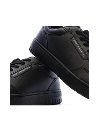 Baskets Noires Homme Tommy Hilfiger Th Hi Vulc 7