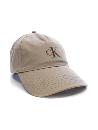 Casquette Taupe Homme Calvin Klein Jeans Monologo Printed 2