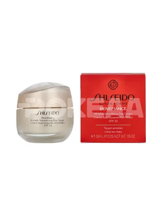 Shiseido Benefiance Wrinkle Smoothing Day Cream SPF25 50ml 1