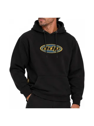 Sweat à Capuche Noir Homme DDP 1DD 1
