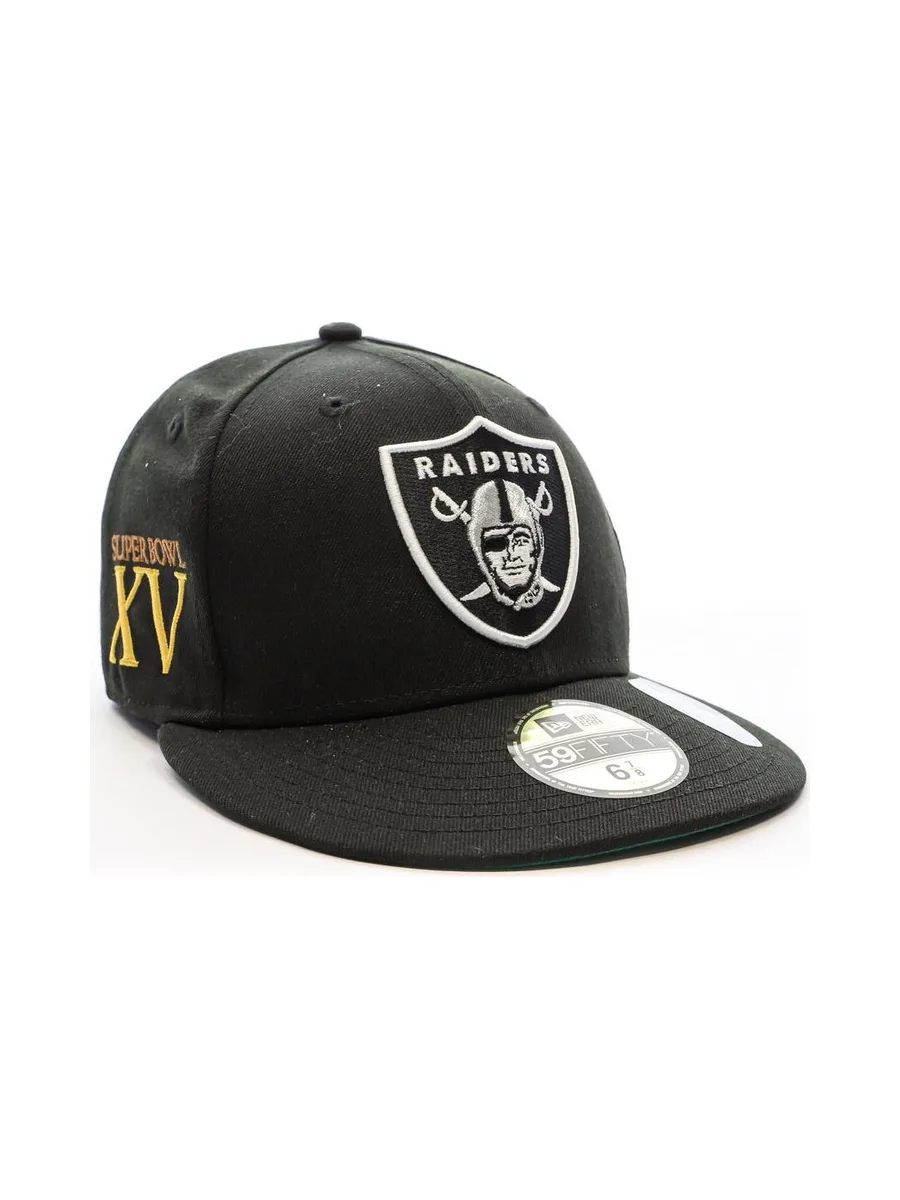 Casquette Noir Homme New Era Raiders 3