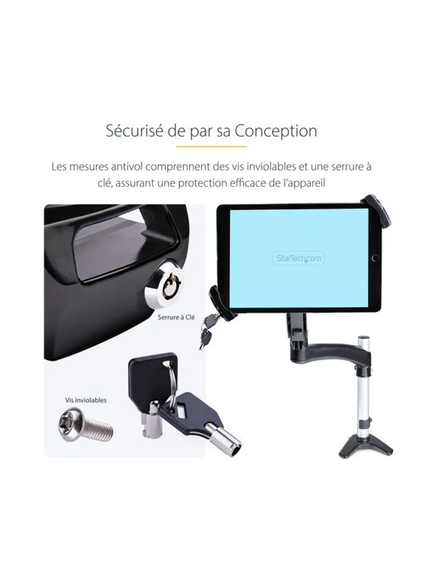 VESA Mount Adapter for Tablets Lockable 15