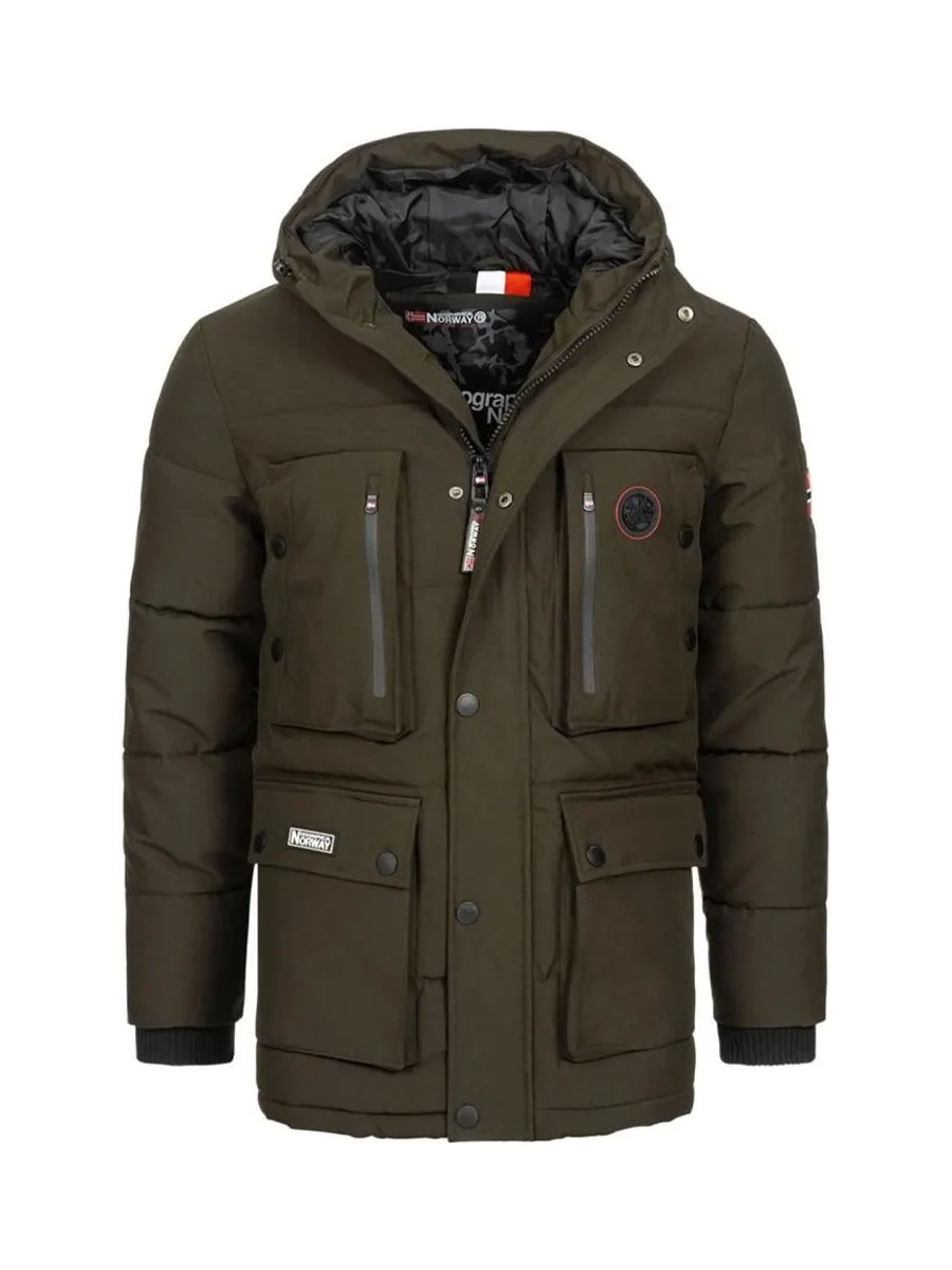 Parka Kaki Homme Geographical Norway Albert 2