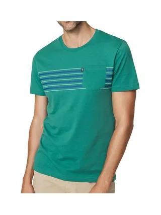 T-Shirt Vert Homme TBS Recif 1