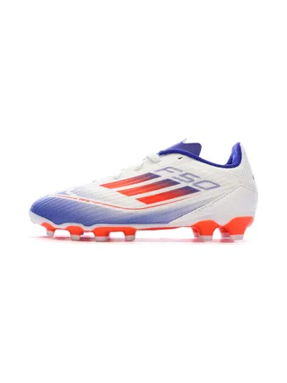 Chaussettes Blanches/Bleu/Rouges Garçon Adidas F50 League Mg 1