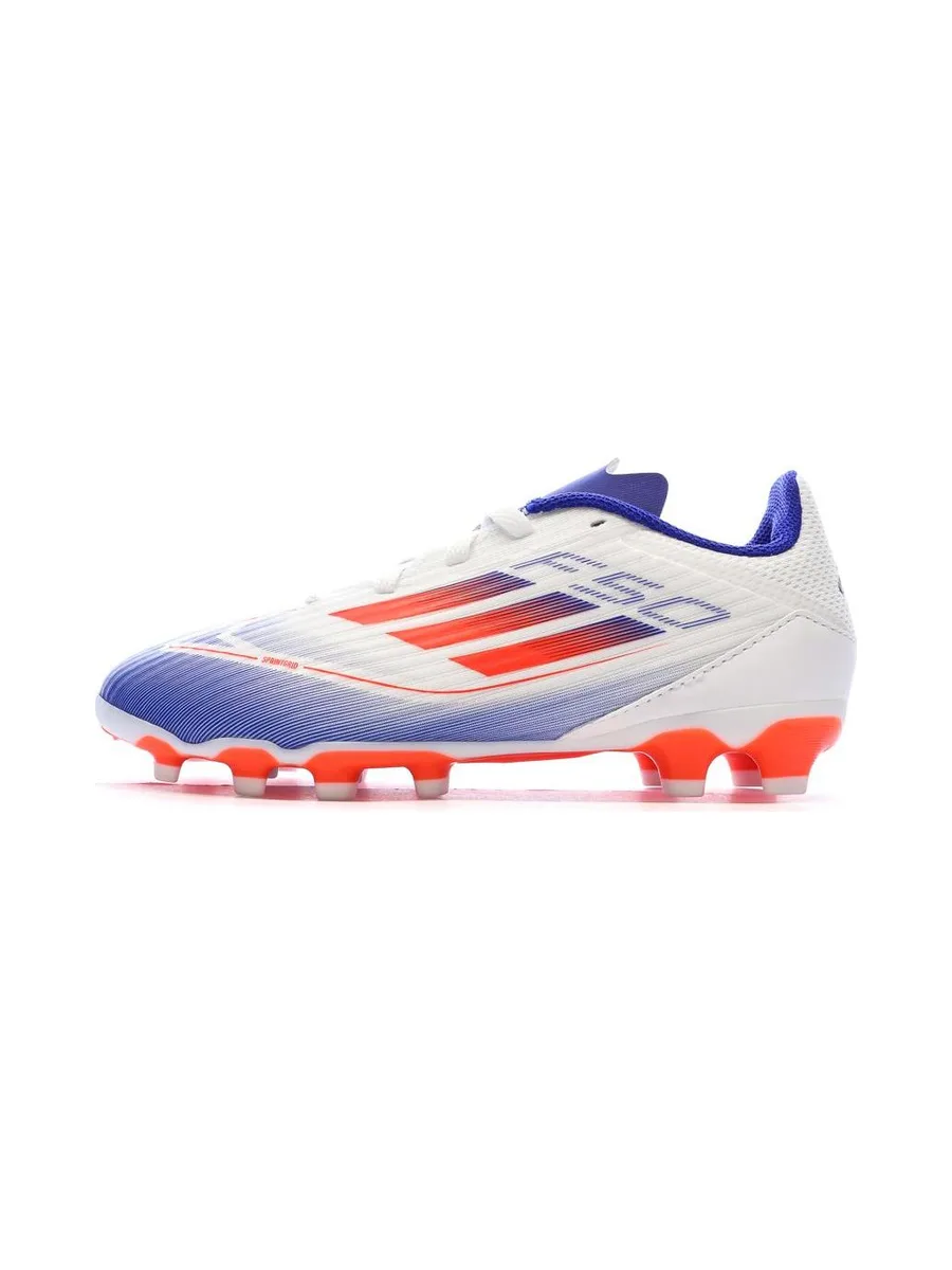 Chaussettes Blanches/Bleu/Rouges Garçon Adidas F50 League Mg 2