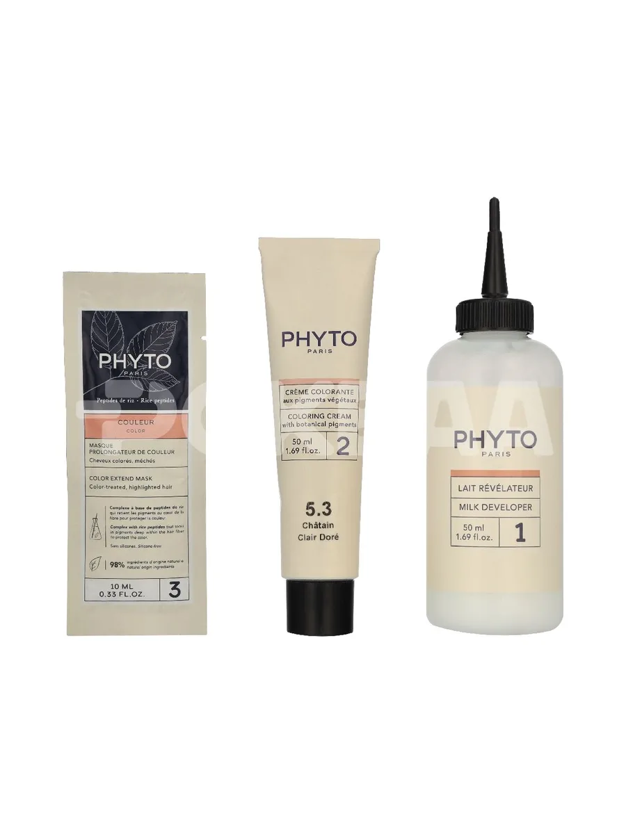 Phyto Phytocolor Permanent Color 110ml - #5.3 Light Golden Brown 2