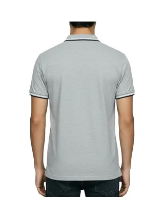 Polo Gris Homme Lee Cooper GLC2044 2