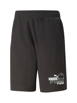 Short Noir Garçon Puma Ess+ Lab 1