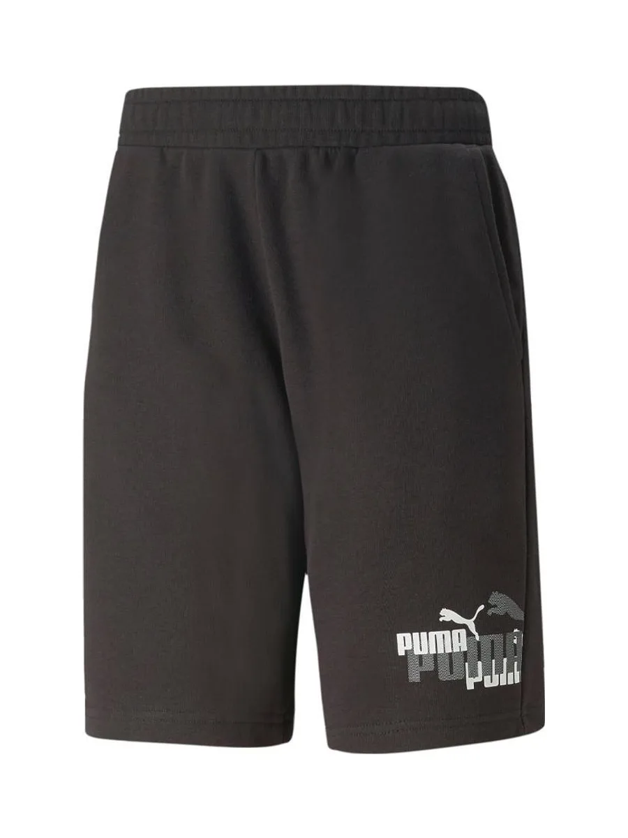 Short Noir Garçon Puma Ess+ Lab 2