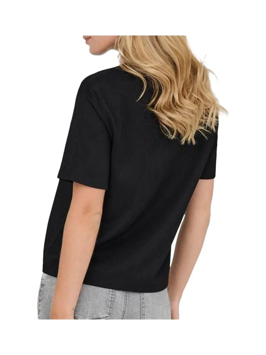 T-Shirt Noir Femme JDY Debbie 3