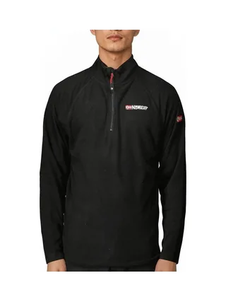 Veste Polaire 1/4 de Zip Noir Homme Geographical Norway Men 233 1