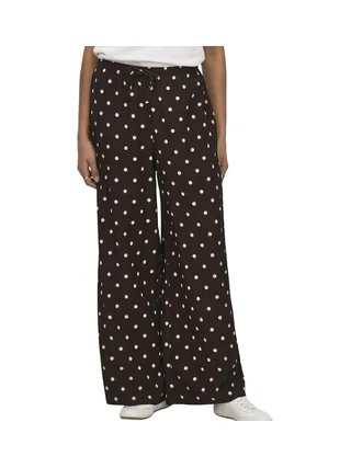 Pantalon fluide Beige/Marron à pois Femme JDY Ebbie 1