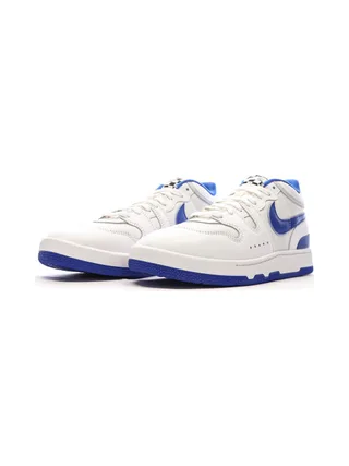 Baskets Blanches/Bleu Homme Nike Attack 6