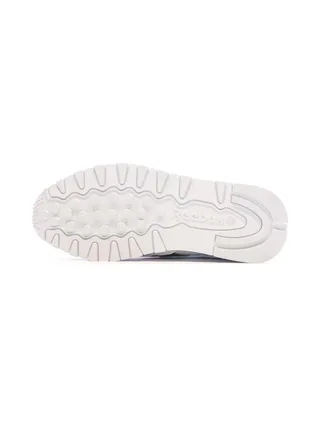 Baskets Blanc/Marron Femme Reebok Classic Leather 5