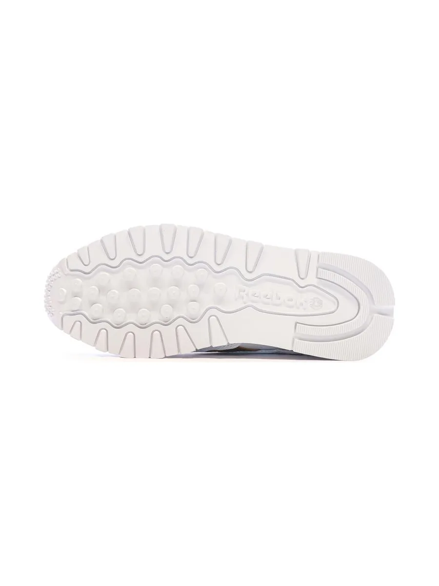 Baskets Blanc/Marron Femme Reebok Classic Leather 5