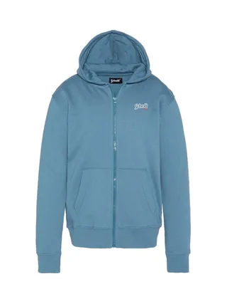 Sweat Zippé Bleu Garçon Schott Sam 1