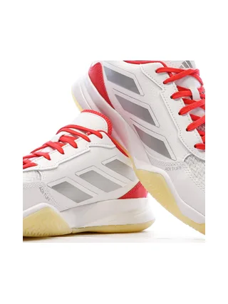 Chaussures de Tennis Blanc/Rouge Femme Adidas Avaflash 7