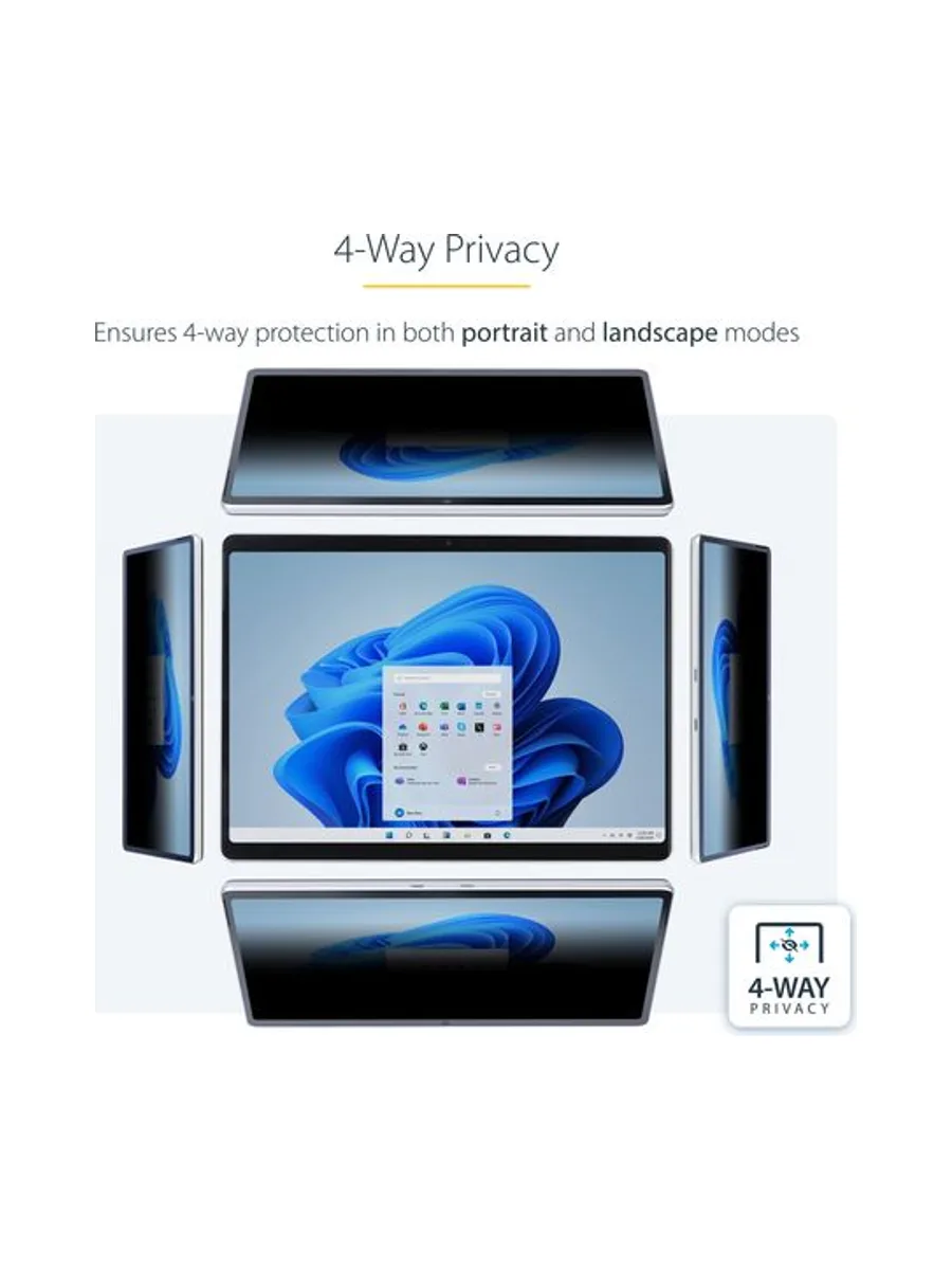4-Way Privacy Screen 13" Surface Pro 9
