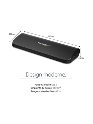 Universal Dual Monitor USB 3 Laptop Dock 10