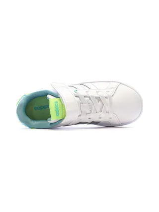 Baskets Blanche Fille Adidas Grand Court 3.0 Girls 4