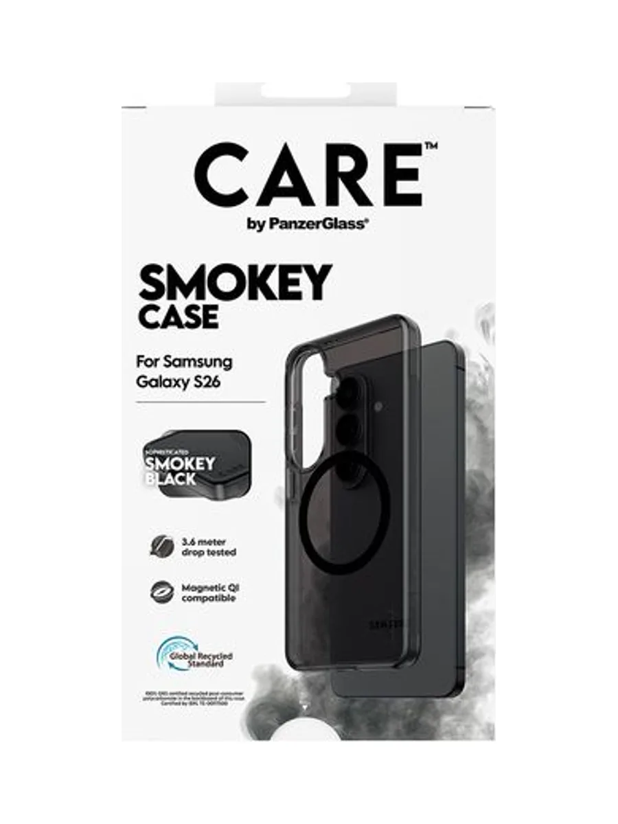 PG CARE Samsung S26 Smokey black Qi 3