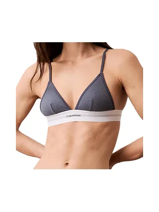 Soutien-Gorge Bleu/Gris Femme Calvin Klein Jeans Unlined Triangle 1