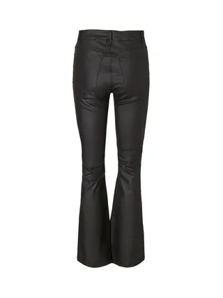Pantalon Simili Noir Femme Vero Moda Curve Siga Hr 2