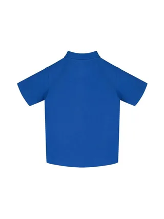Polo Bleu électrique Garçon Timberland T604371 2