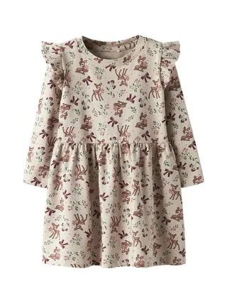 Robe Beige Imprimé Fille Guppy Frania 1