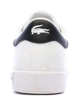 Baskets Blanches/Marine Ado Lacoste Powercourt 3