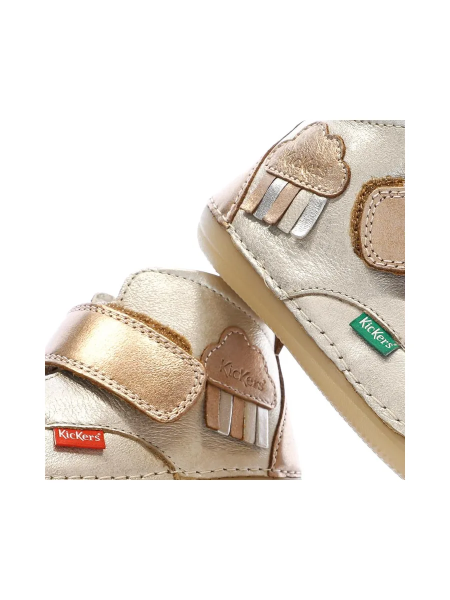 Bottines Dorées Bébé Kickers Sabio 8