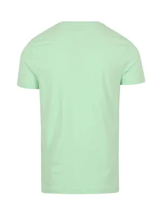 T-shirt Vert Homme Tommy Hilfiger Stretch Slim 2