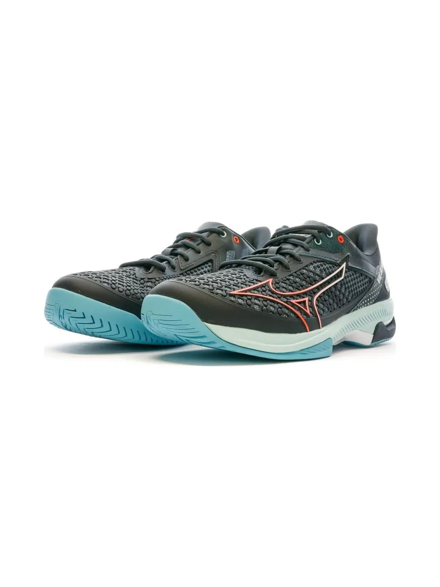 Chaussures de Tennis Noires Homme Mizuno Wave Exceed 7