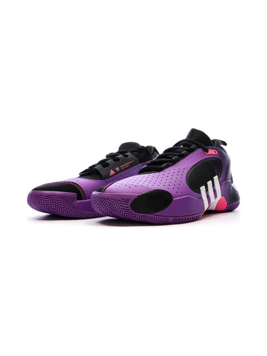 Chaussures de Basketball Violette Homme Adidas Issue 5 7