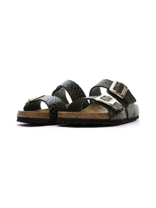 Sandales Kaki Femme Birkenstock Sydney Cushion Buckle 6