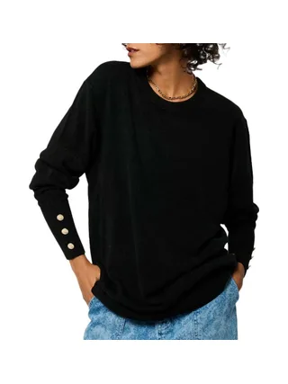 Pull Noir Femme Kaporal MARKA 1