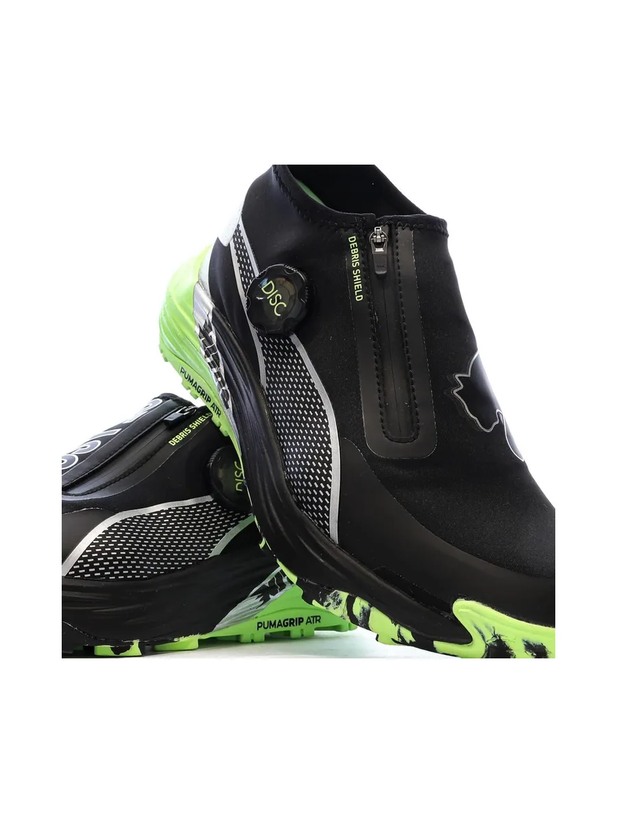 Baskets Noires/Jaune Homme Puma Voyage Nitro 3 8