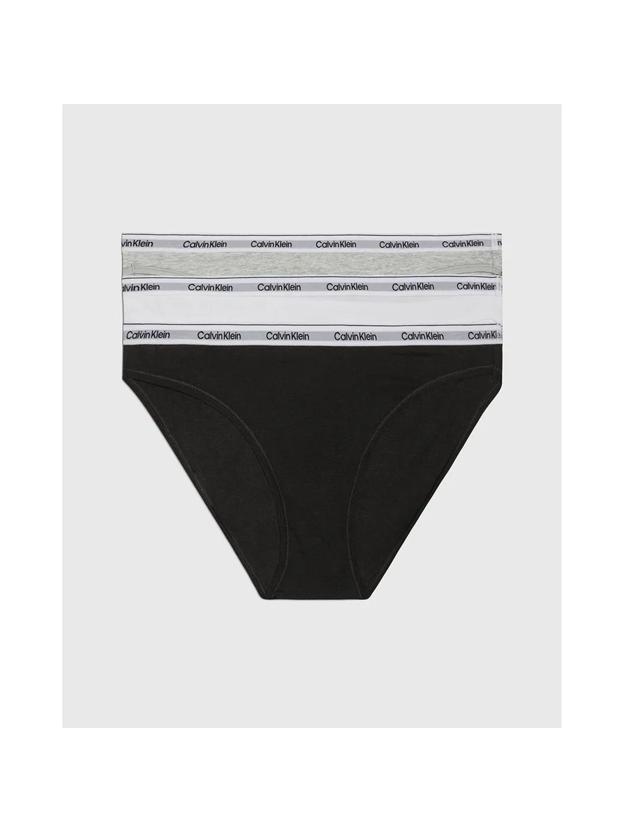 CALVIN KLEIN 000QD5207E - Lot de 3 culottes 2